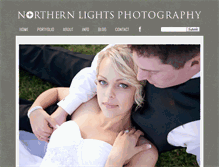 Tablet Screenshot of northernlightsphotography.com